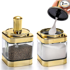 Paquete de 2 macetas de vidrio